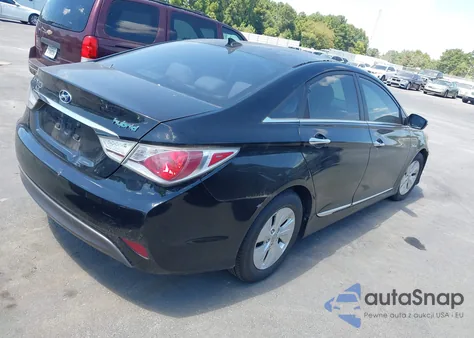 2013 Hyundai Sonata Hybrid z USA, uszkodzony, nr VIN KMHEC4A48DA073859